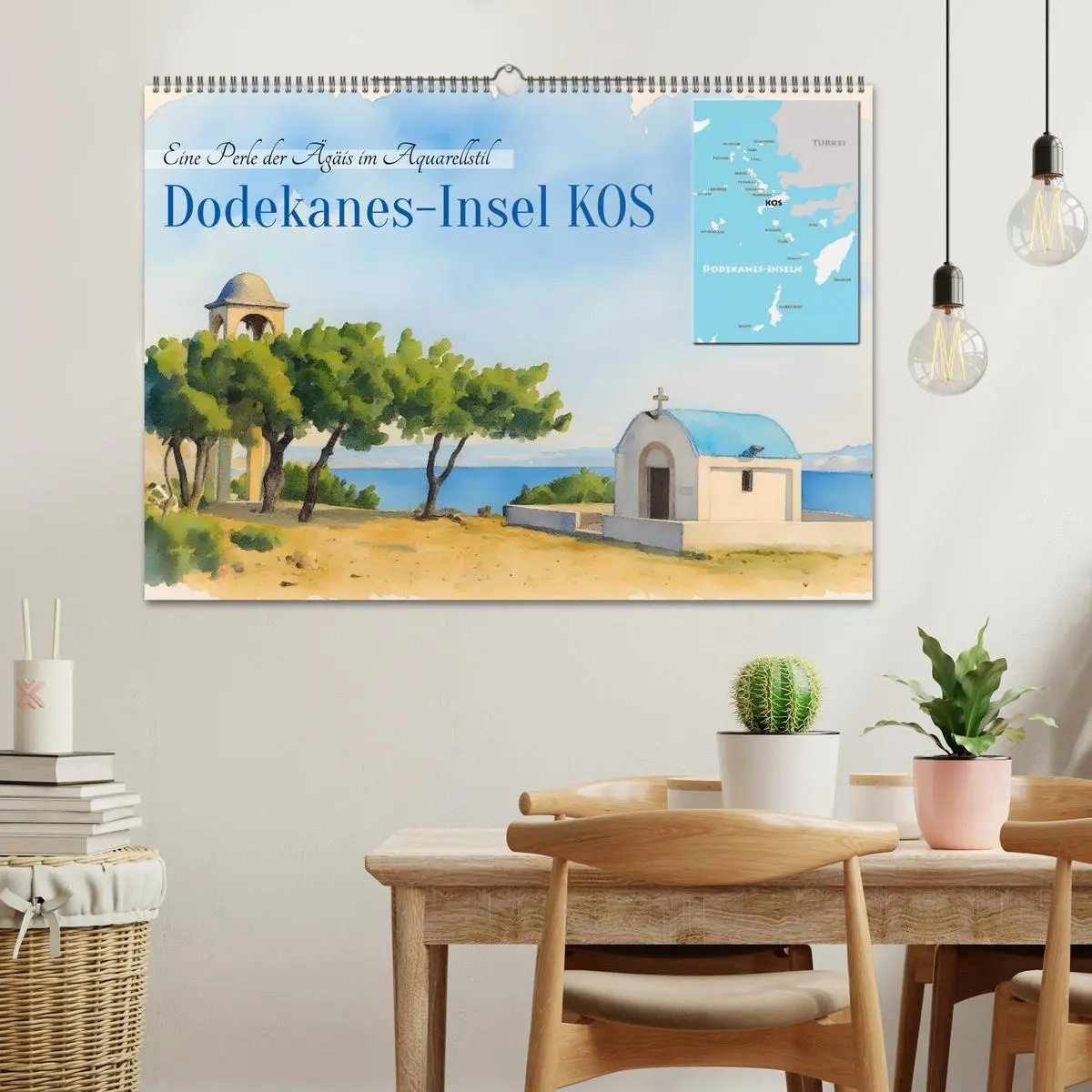 Bild: 9783516620085 | Dodekanes-Insel Kos (Wandkalender 2026 DIN A2 quer), CALVENDO...