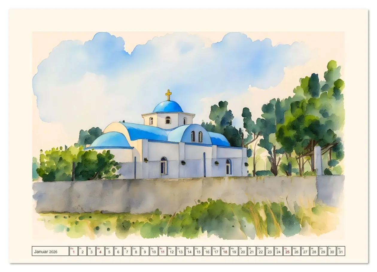 Bild: 9783516620085 | Dodekanes-Insel Kos (Wandkalender 2026 DIN A2 quer), CALVENDO...