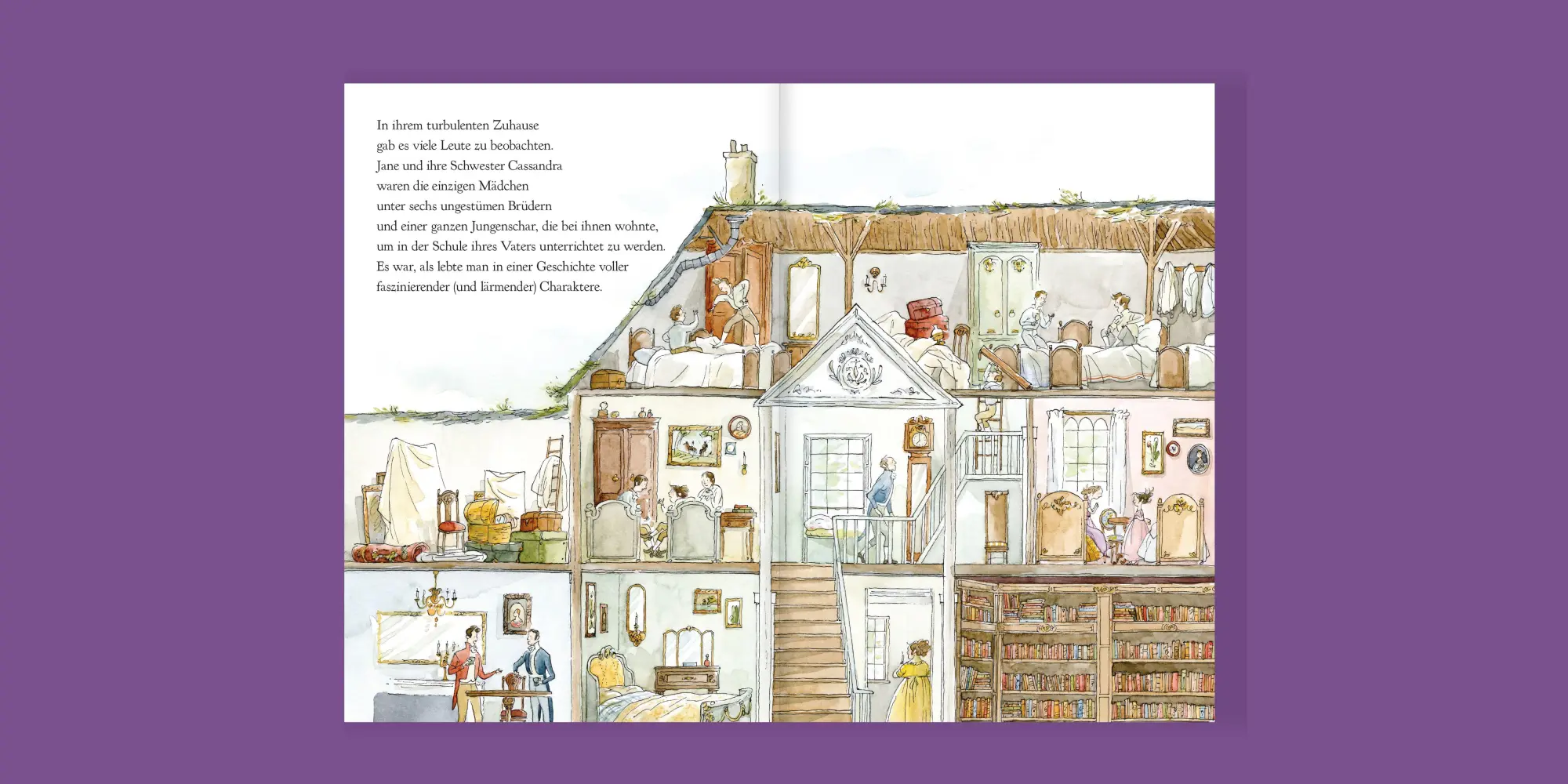 Bild: 9783690010085 | Von einem Mädchen, das das Schreiben liebte. Jane Austen | Hopkinson