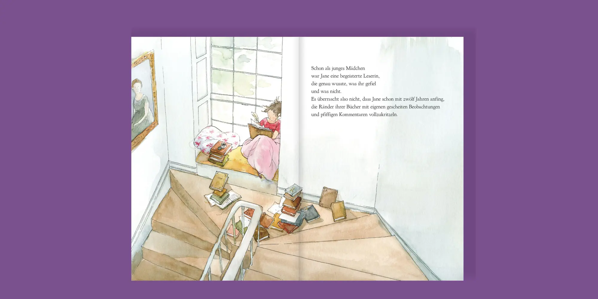 Bild: 9783690010085 | Von einem Mädchen, das das Schreiben liebte. Jane Austen | Hopkinson