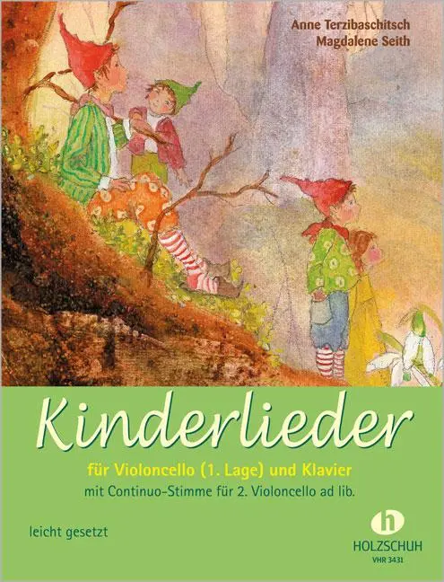 Cover: 9783920470085 | Kinderlieder für Violoncello (1. Lage) und Klavier | Terzibaschitsch