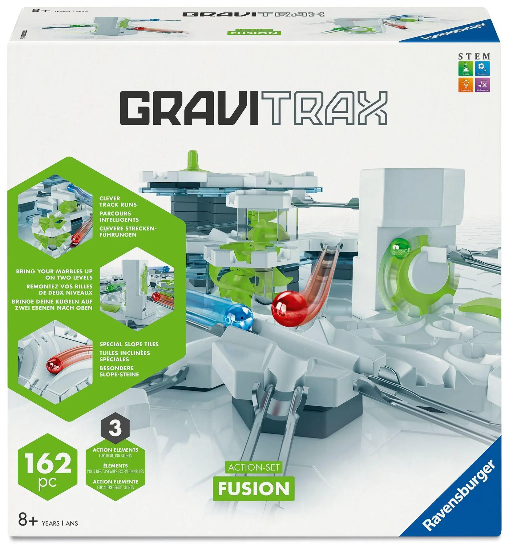 Cover: 4005555200185 | GraviTrax BASE - Action-Set Fusion | Spiel | BASE | 12020018 | Deutsch