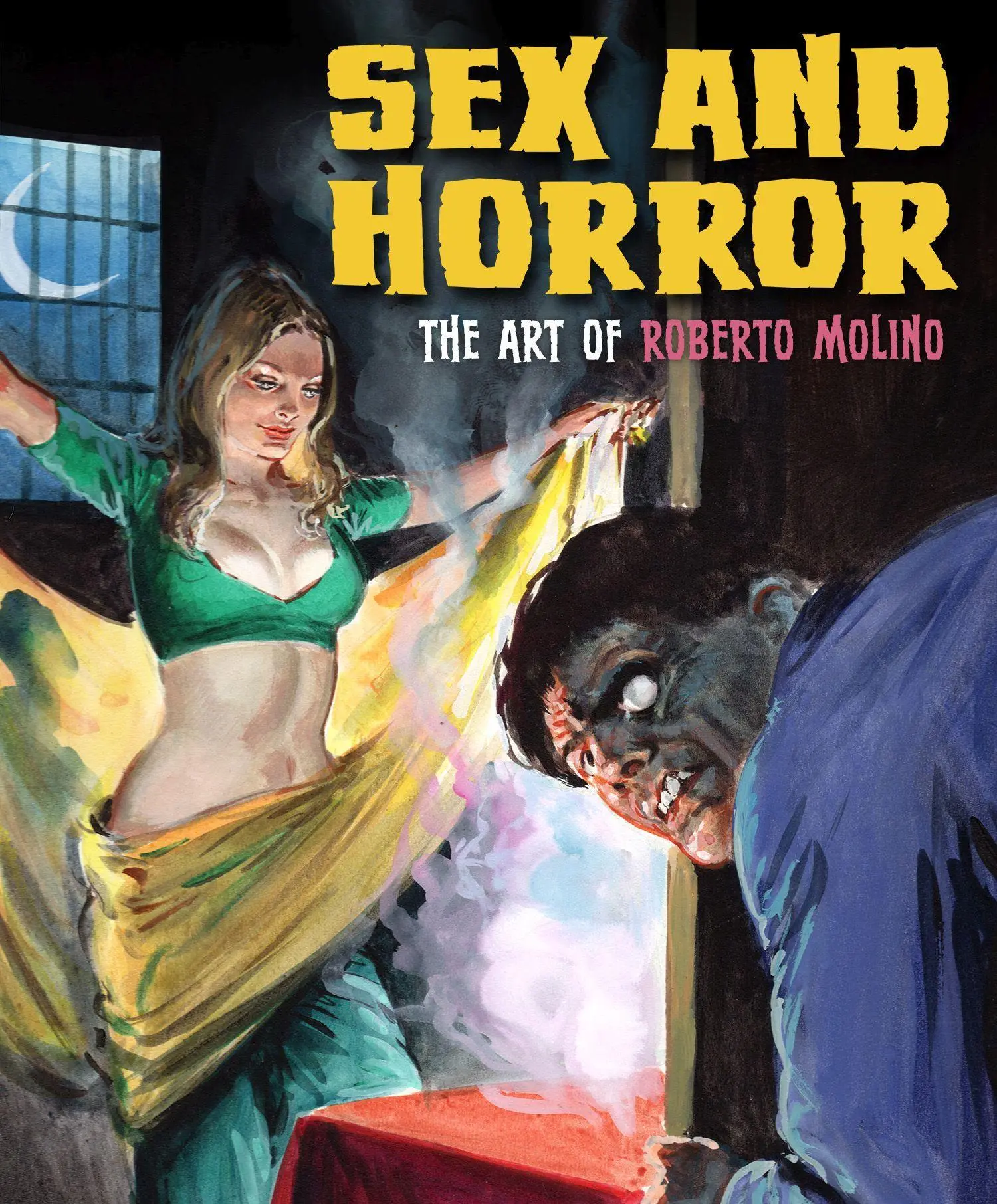 Cover: 9781912740185 | Sex and Horror: The Art of Roberto Molino | Volume 5 | D'Agostino