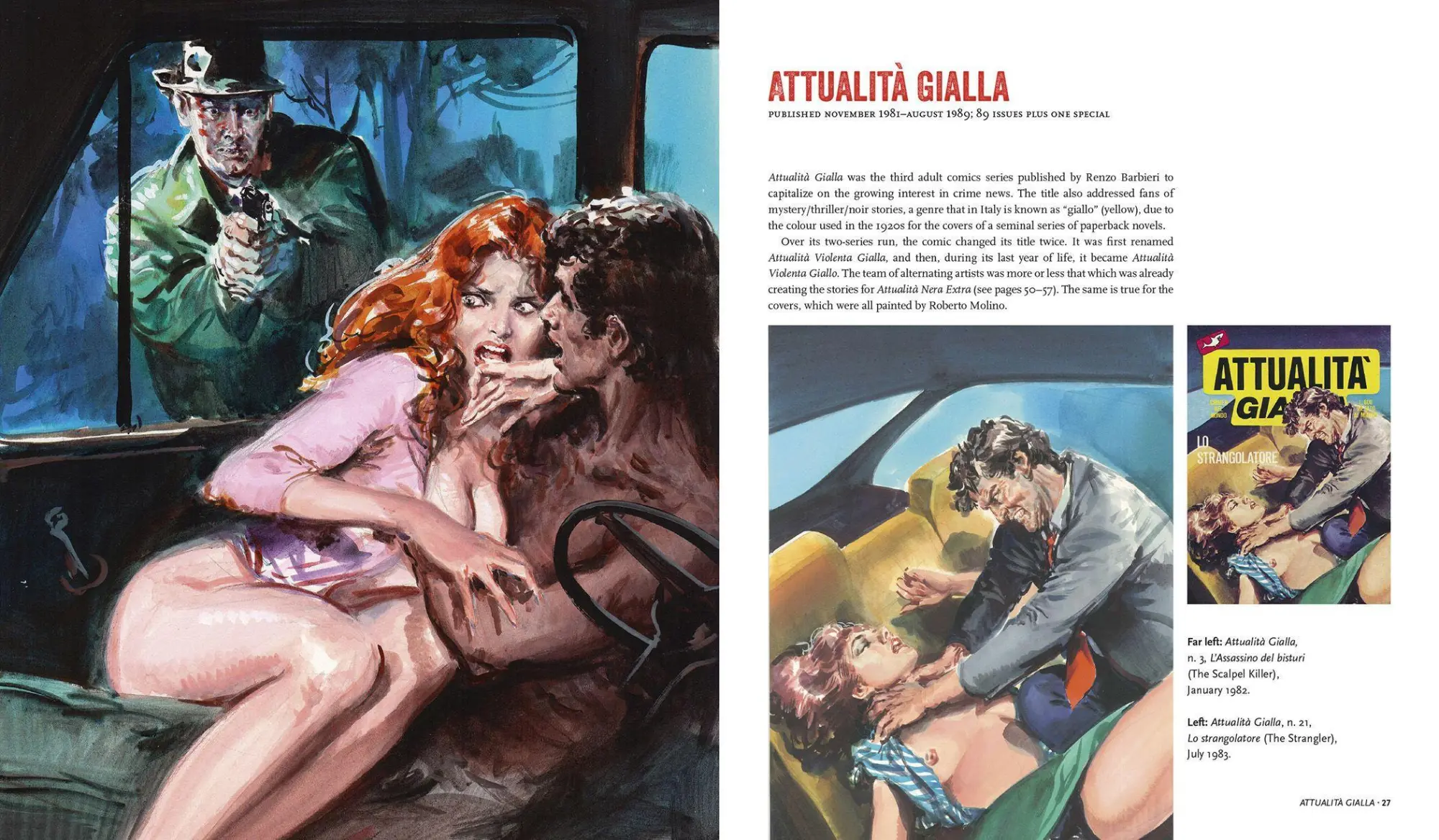 Bild: 9781912740185 | Sex and Horror: The Art of Roberto Molino | Volume 5 | D'Agostino