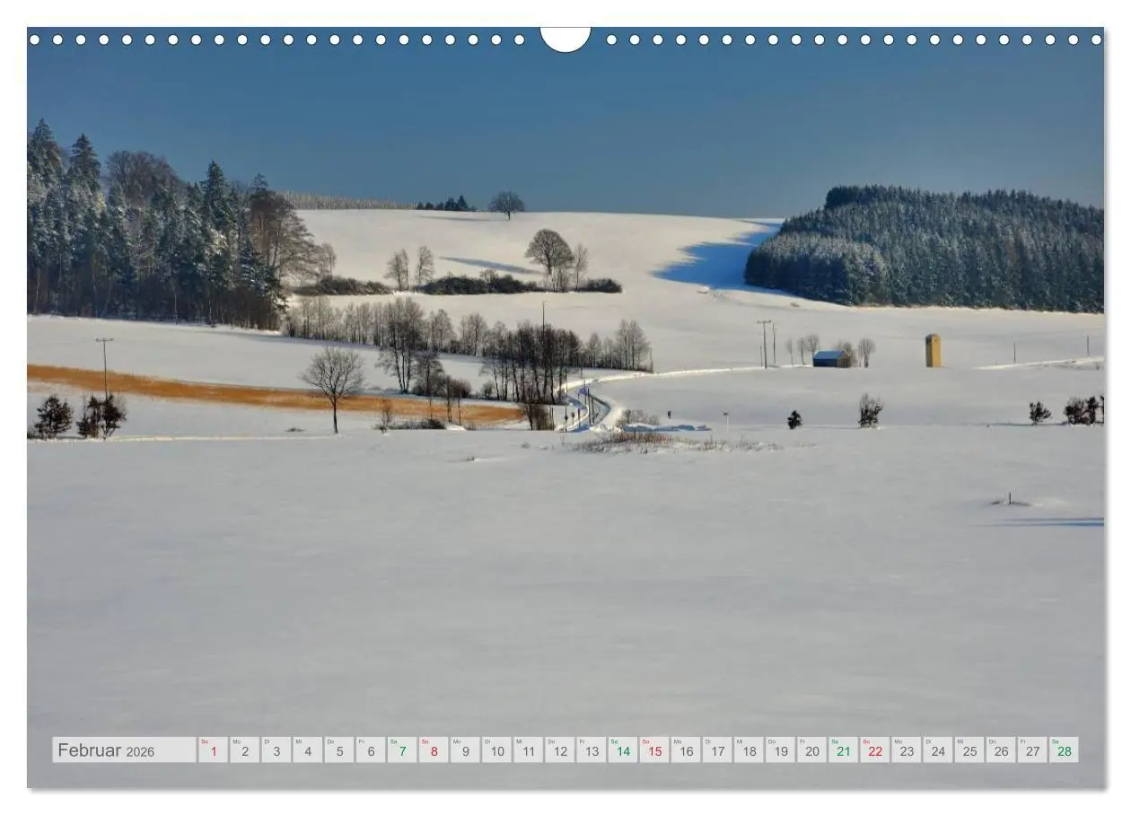 Bild: 9783516090185 | Wunderbare Oberpfalz 2026 (Wandkalender 2026 DIN A3 quer), CALVENDO...