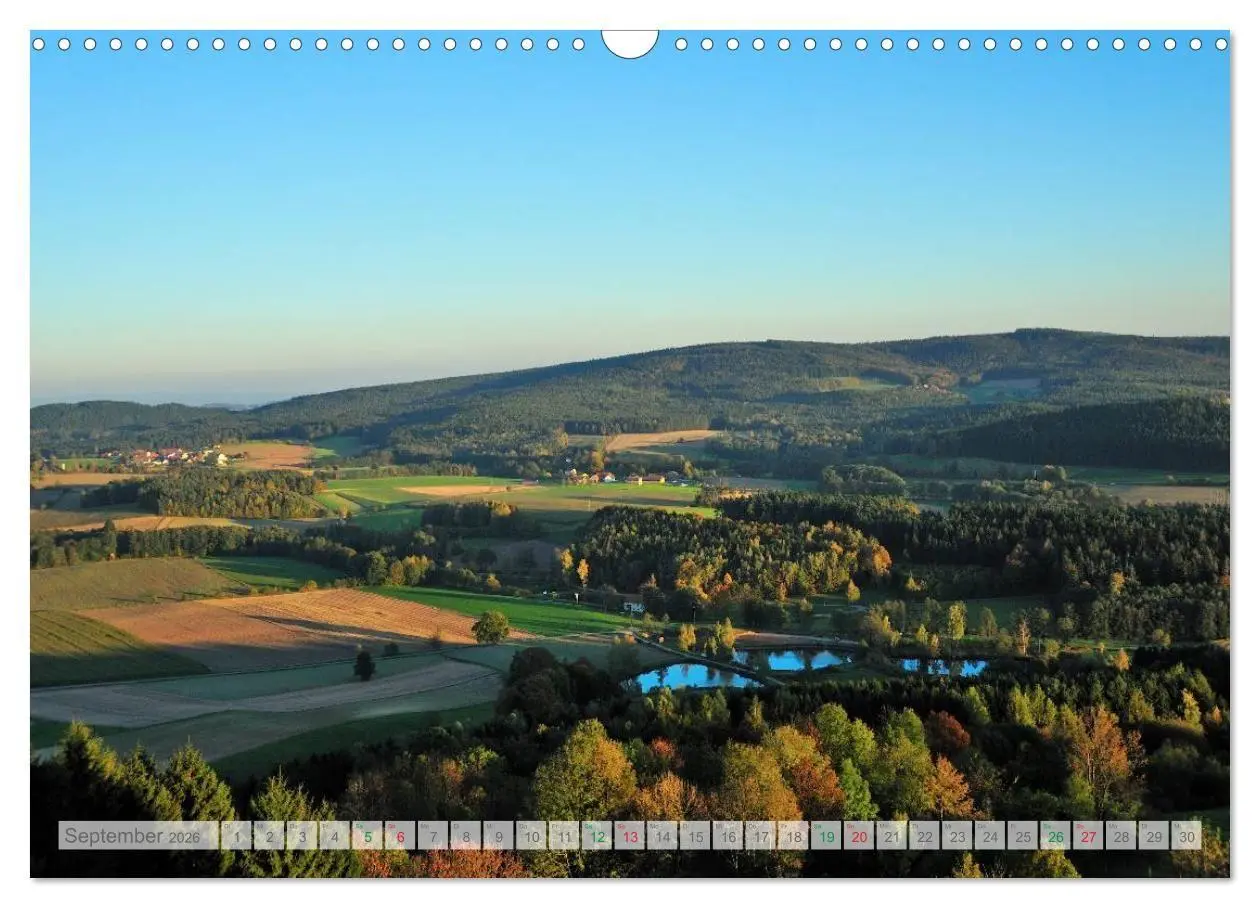 Bild: 9783516090185 | Wunderbare Oberpfalz 2026 (Wandkalender 2026 DIN A3 quer), CALVENDO...