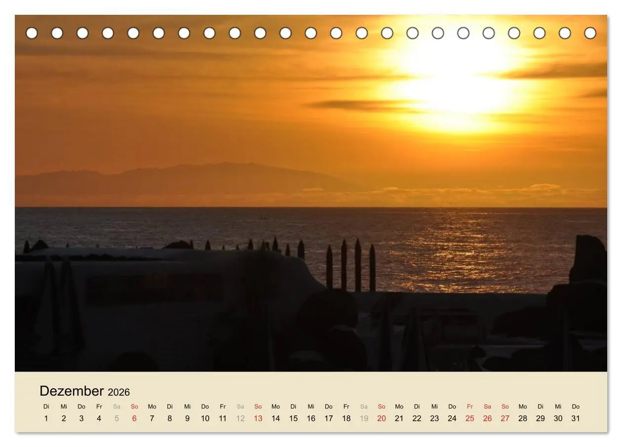 Bild: 9783516230185 | Teneriffa 2026 (Tischkalender 2026 DIN A5 quer), CALVENDO...