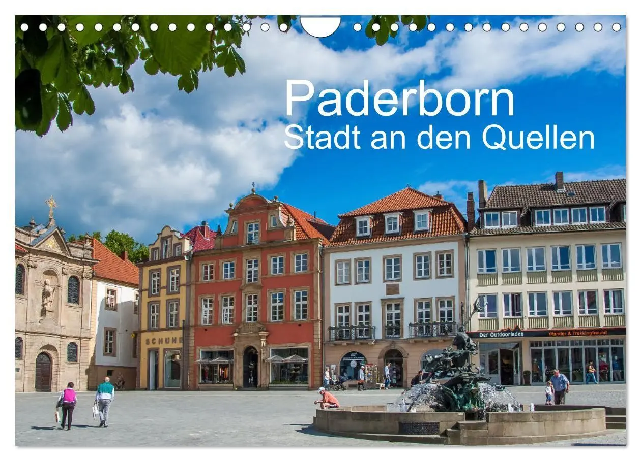 Cover: 9783569250185 | PADERBORN - Stadt an den Quellen (Wandkalender 2027 DIN A4 quer),...
