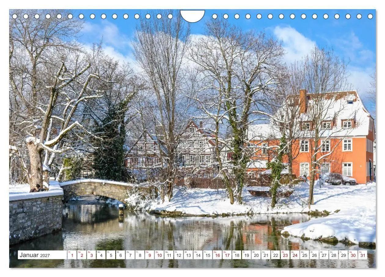 Bild: 9783569250185 | PADERBORN - Stadt an den Quellen (Wandkalender 2027 DIN A4 quer),...