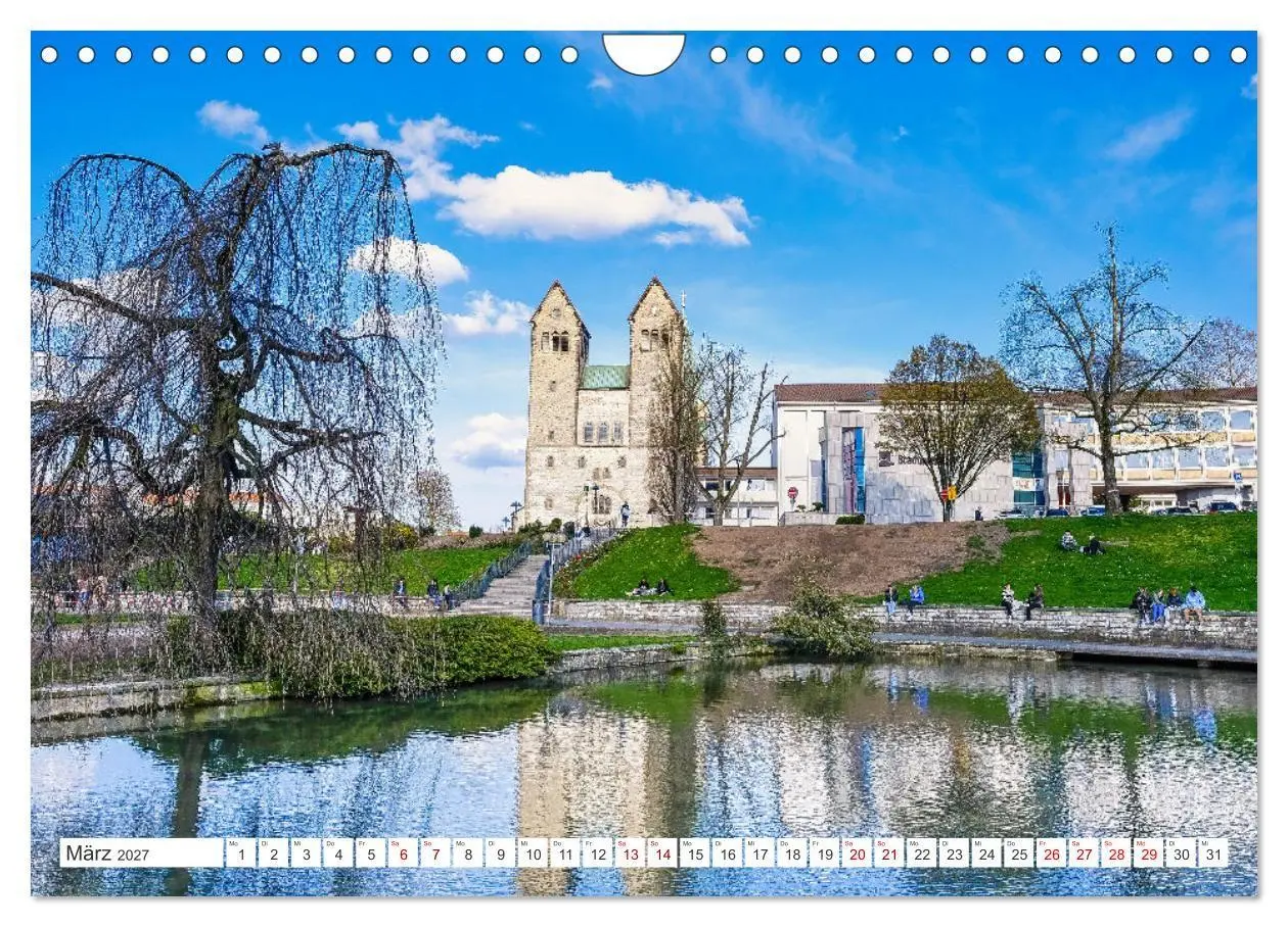 Bild: 9783569250185 | PADERBORN - Stadt an den Quellen (Wandkalender 2027 DIN A4 quer),...