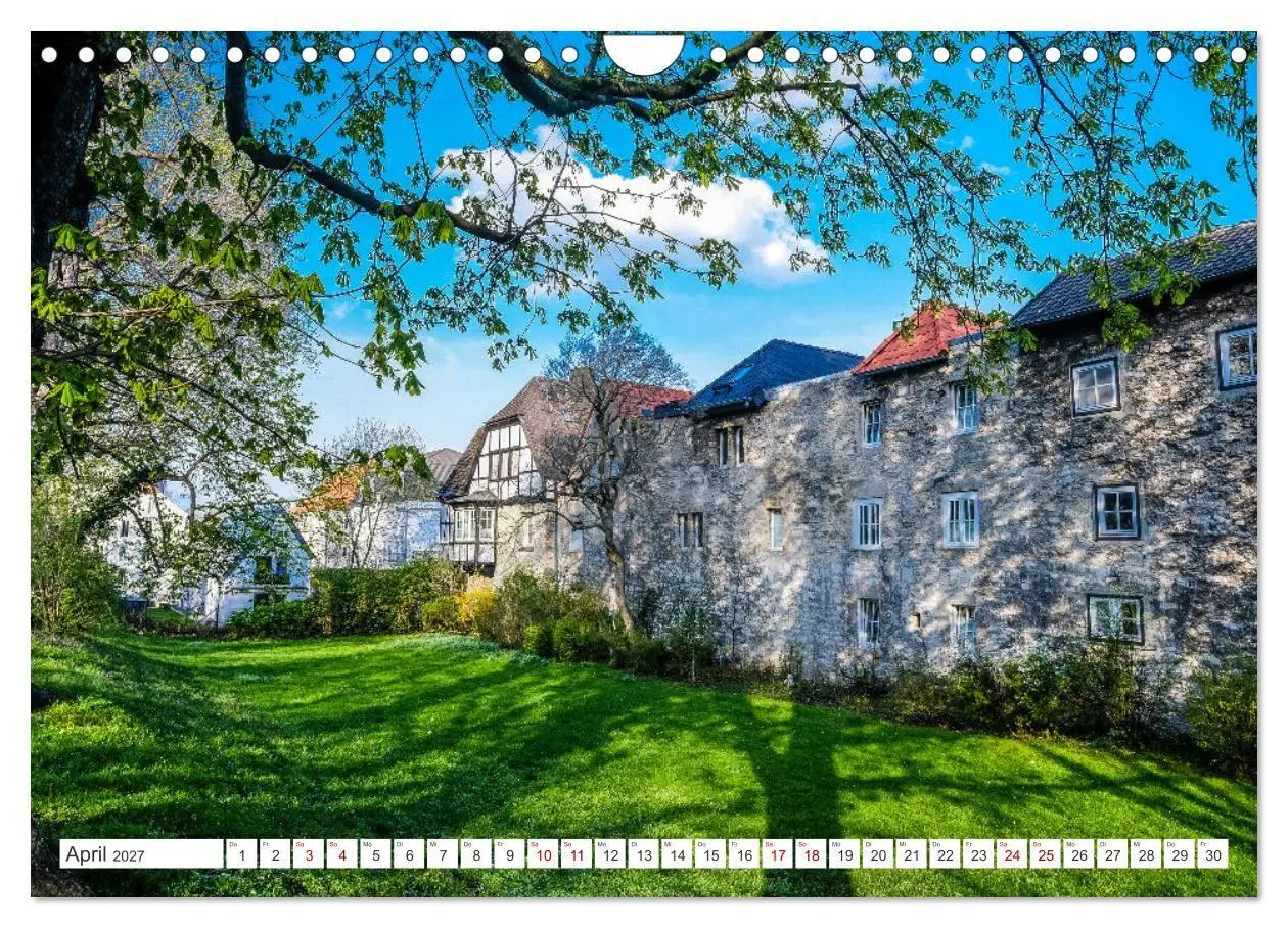Bild: 9783569250185 | PADERBORN - Stadt an den Quellen (Wandkalender 2027 DIN A4 quer),...