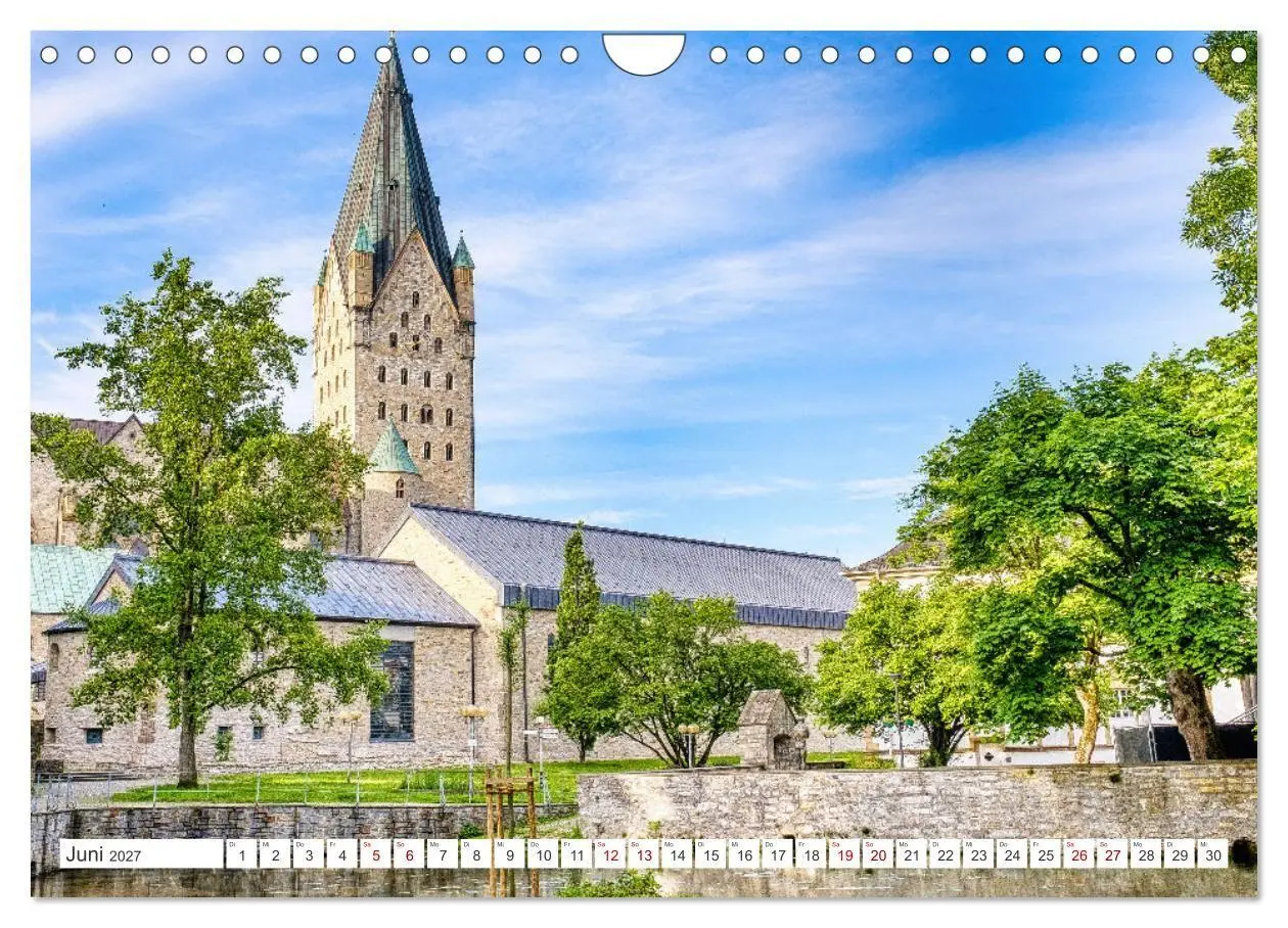 Bild: 9783569250185 | PADERBORN - Stadt an den Quellen (Wandkalender 2027 DIN A4 quer),...