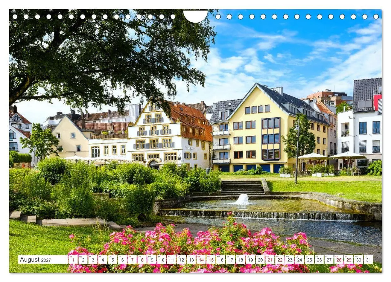 Bild: 9783569250185 | PADERBORN - Stadt an den Quellen (Wandkalender 2027 DIN A4 quer),...