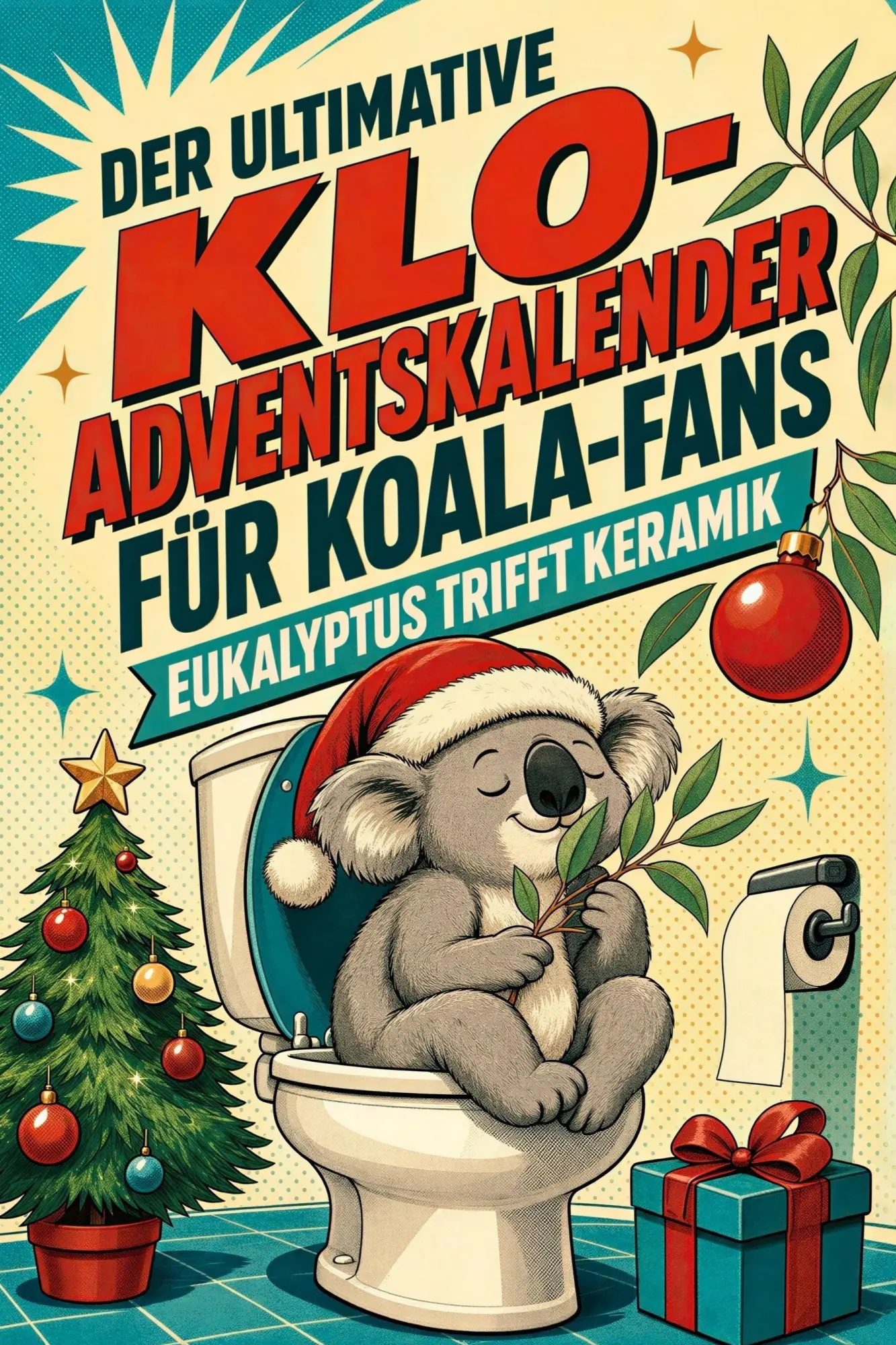 Cover: 9783696110185 | Der ultimative Klo-Adventskalender für Koala-Fans | Linus Bauer | Buch