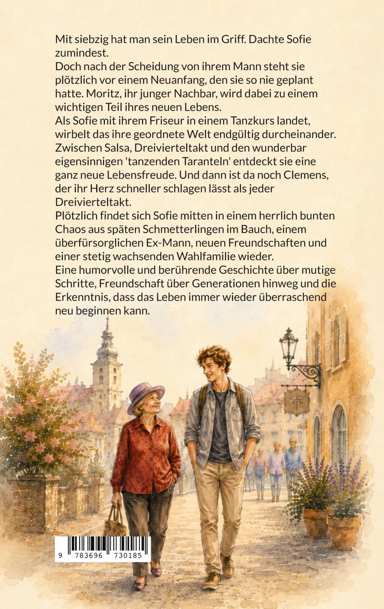 Rückseite: 9783696730185 | Ein bisschen neben der Spur | Evelin Monschein | Taschenbuch | 276 S.
