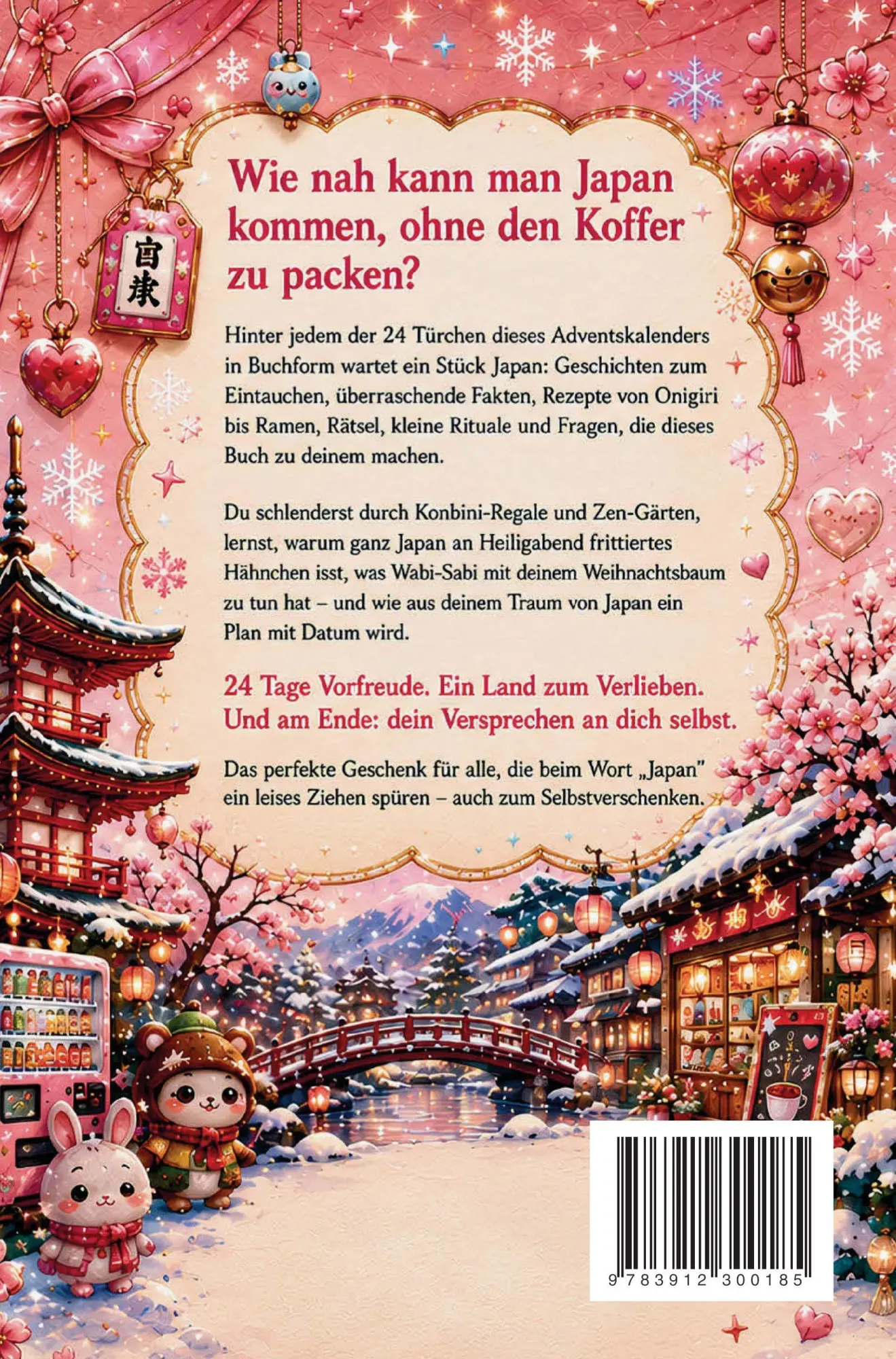 Rückseite: 9783912300185 | 24 Türchen bis Japan: Der Japan-Adventskalender voller Geschichten,...