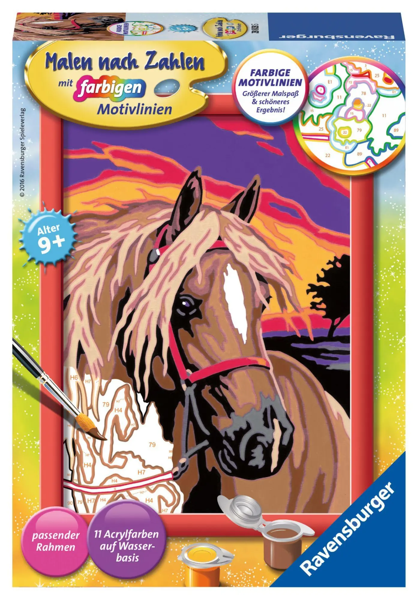 Cover: 4005556280285 | Pferdetraum. Malen nach Zahlen Serie E | Spiel | 28028 | Deutsch