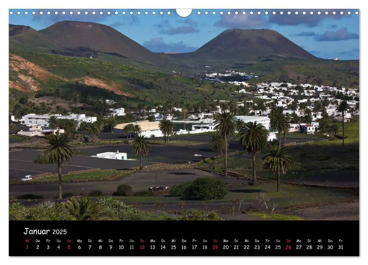 Bild: 9783435800285 | Lanzarote (Wandkalender 2025 DIN A3 quer), CALVENDO Monatskalender