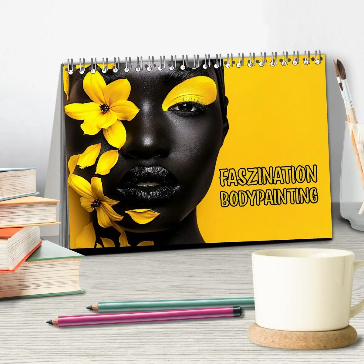 Bild: 9783457370285 | Faszination Bodypainting (Tischkalender 2026 DIN A5 quer), CALVENDO...