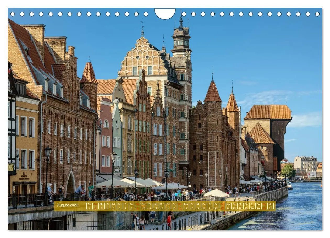 Bild: 9783457820285 | Danzig Inside (Wandkalender 2026 DIN A4 quer), CALVENDO Monatskalender