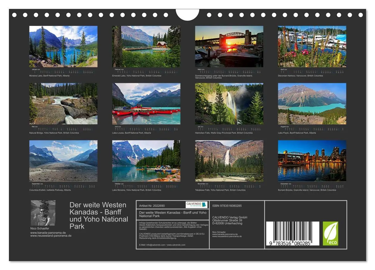 Bild: 9783516080285 | Der weite Westen Kanadas - Banff und Yoho National Park...