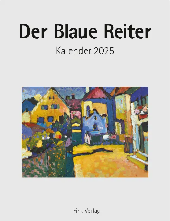 Cover: 9783771720285 | Der Blaue Reiter 2025 | Kunst-Einsteckkalender | Kalender | Deutsch
