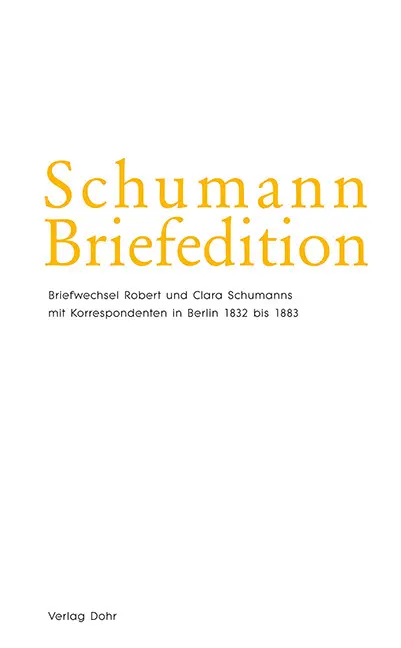 Cover: 9783868460285 | Schumann-Briefedition / Schumann-Briefedition II.17 | Kopitz (u. a.)