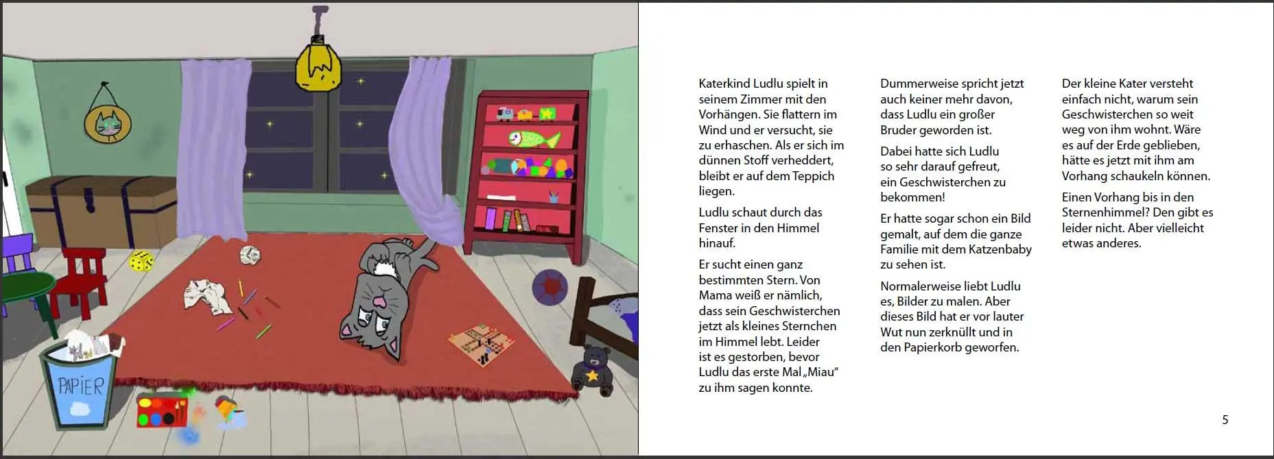 Bild: 9783990820285 | Trotzdem großer Bruder - Katerkind Ludlu besucht sein...