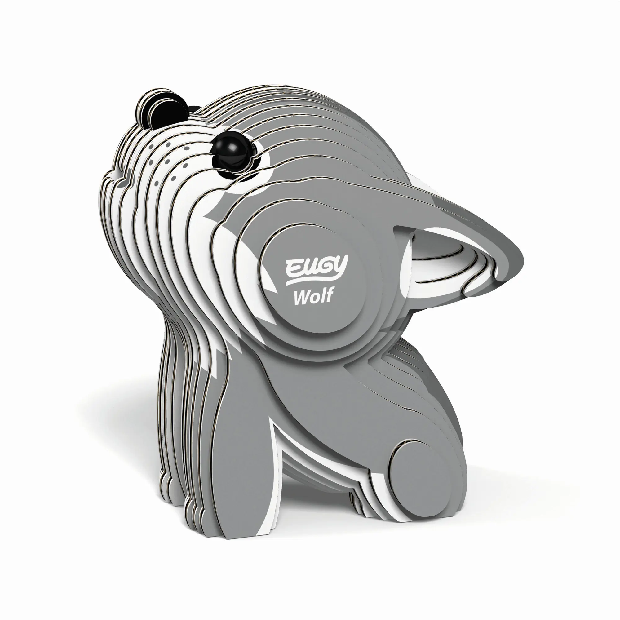 Bild: 9421035150385 | EUGY - 3D Bastelset Wolf | Eugy | Kit (Bastelset) | 650040 | Deutsch