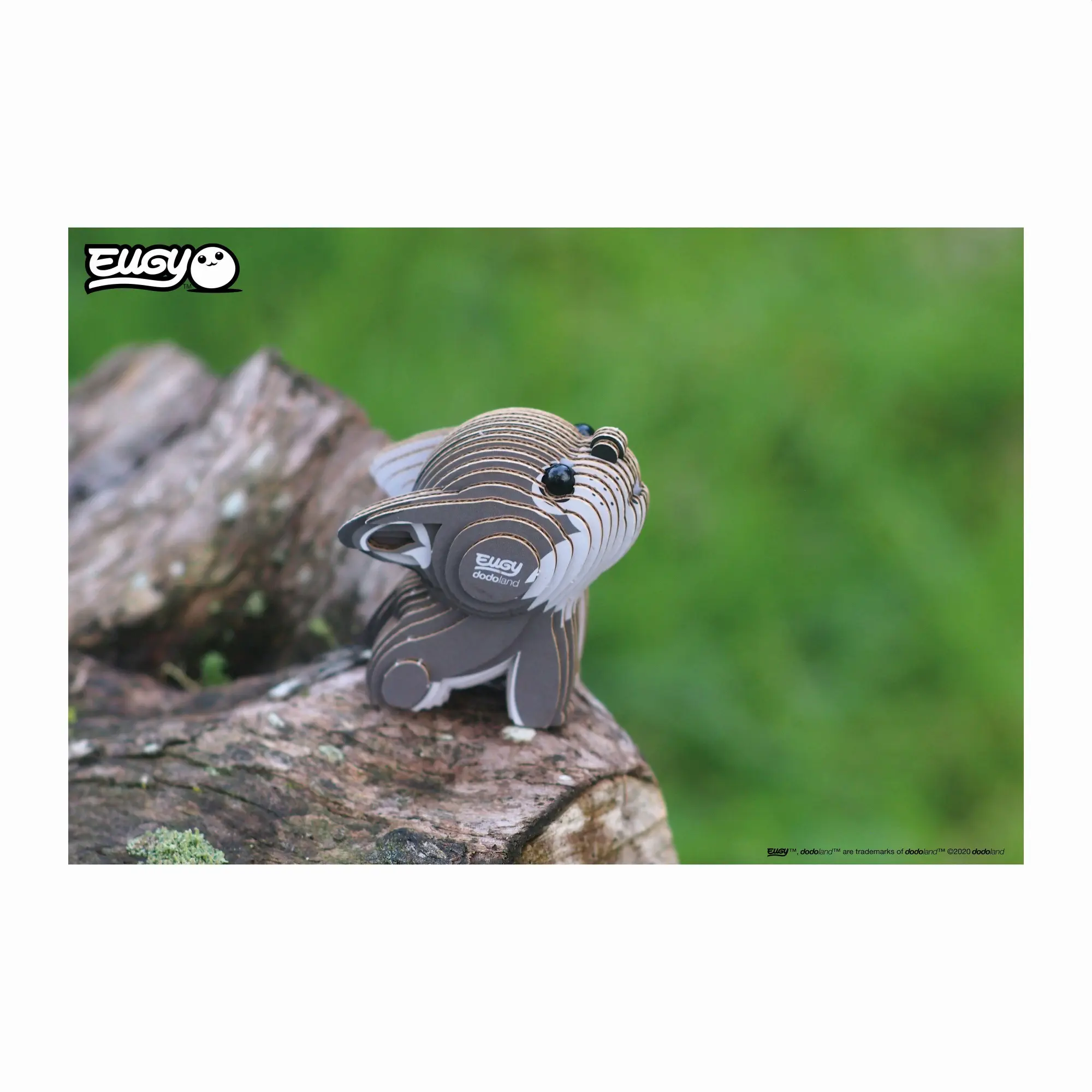 Bild: 9421035150385 | EUGY - 3D Bastelset Wolf | Eugy | Kit (Bastelset) | 650040 | Deutsch