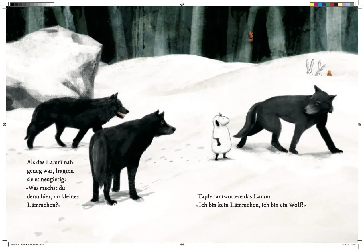 Bild: 9783039340385 | Ich bin ein Wolf | Clémentine Michel | Buch | 32 S. | Deutsch | 2023