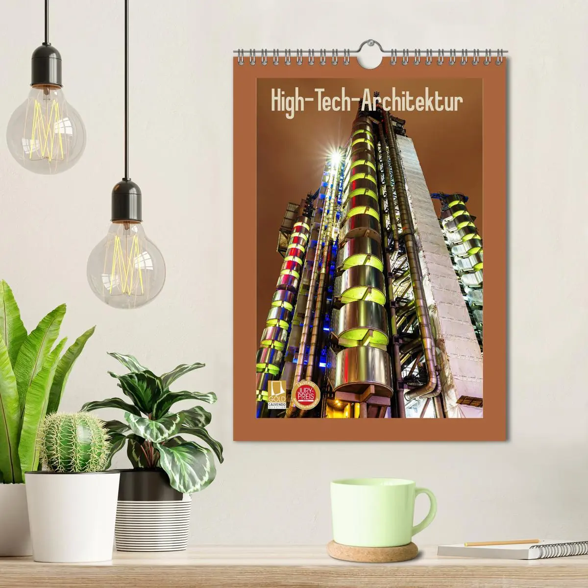 Bild: 9783516380385 | High-Tech-Architektur (Wandkalender 2026 DIN A4 hoch), CALVENDO...