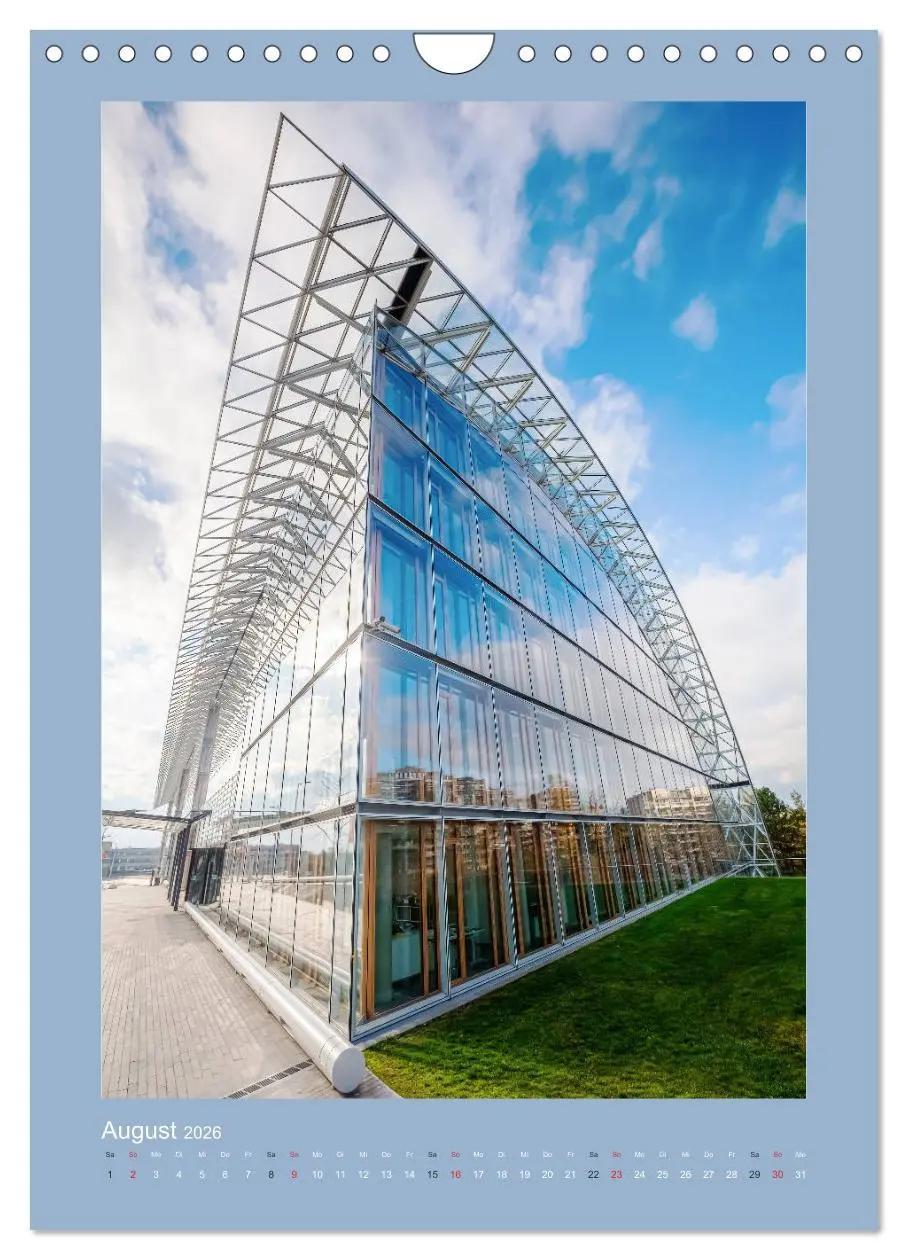 Bild: 9783516380385 | High-Tech-Architektur (Wandkalender 2026 DIN A4 hoch), CALVENDO...