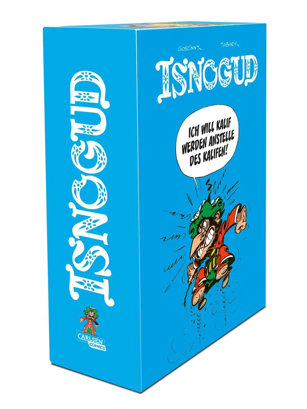 Rückseite: 9783551790385 | Isnogud Collection: Die Goscinny-Jahre - Hardcover-Schuber | Buch