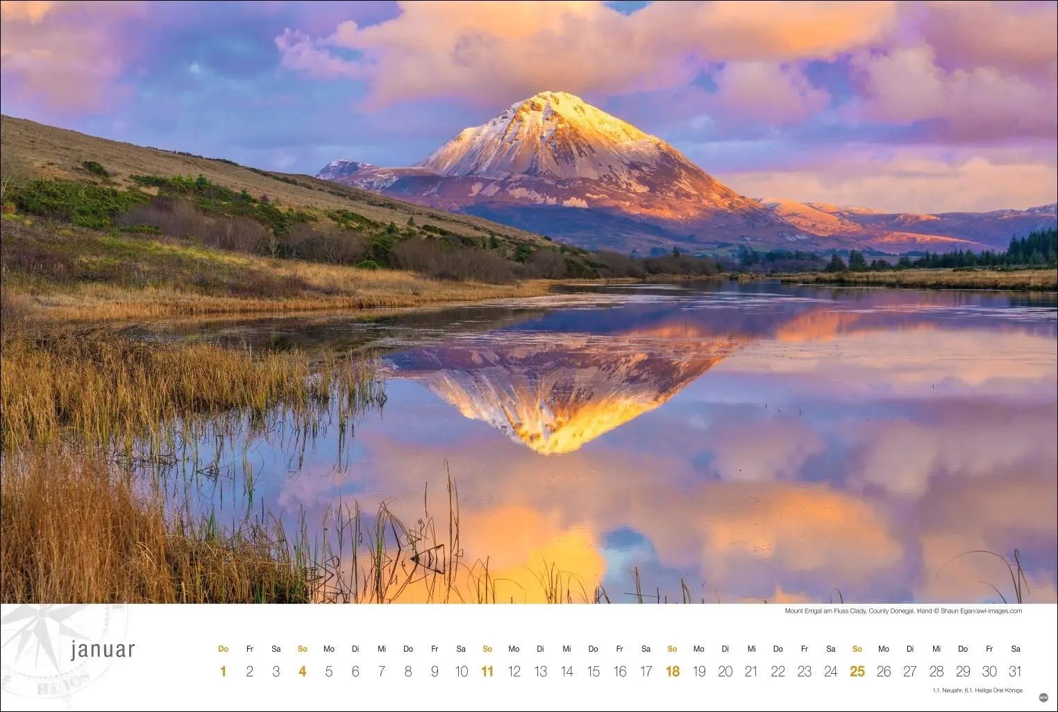 Bild: 9783756410385 | Irland Globetrotter Kalender 2026 - Von rauen Küsten und grünen Hügeln