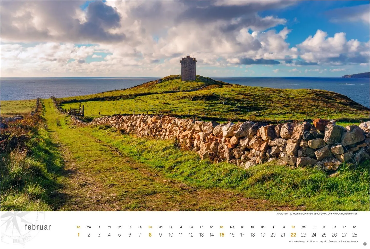 Bild: 9783756410385 | Irland Globetrotter Kalender 2026 - Von rauen Küsten und grünen Hügeln