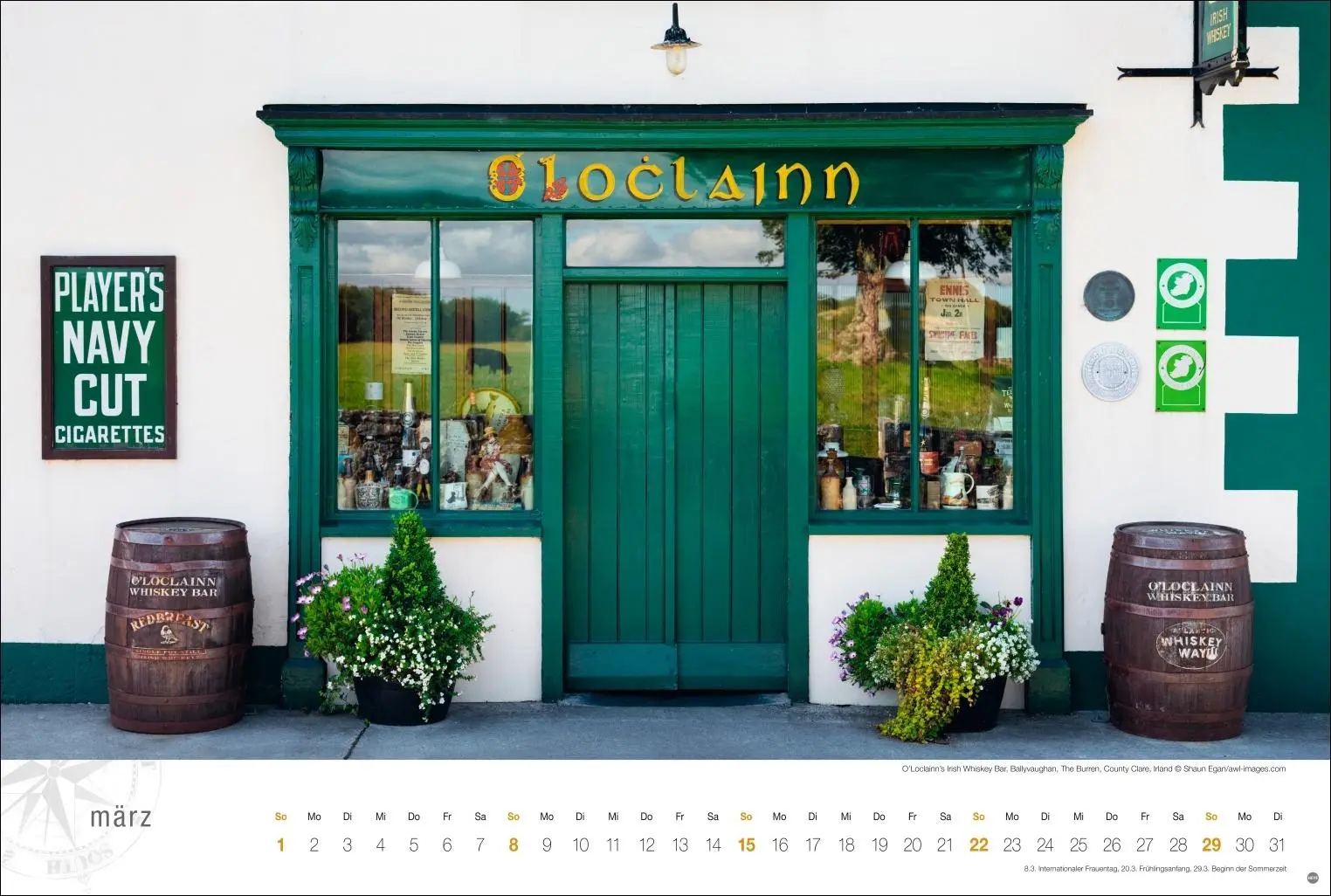 Bild: 9783756410385 | Irland Globetrotter Kalender 2026 - Von rauen Küsten und grünen Hügeln