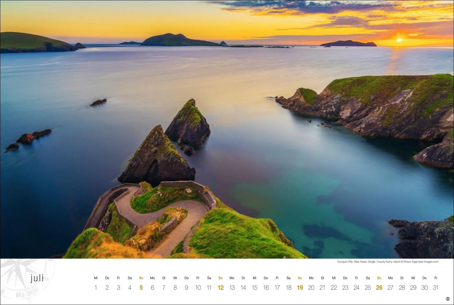 Bild: 9783756410385 | Irland Globetrotter Kalender 2026 - Von rauen Küsten und grünen Hügeln