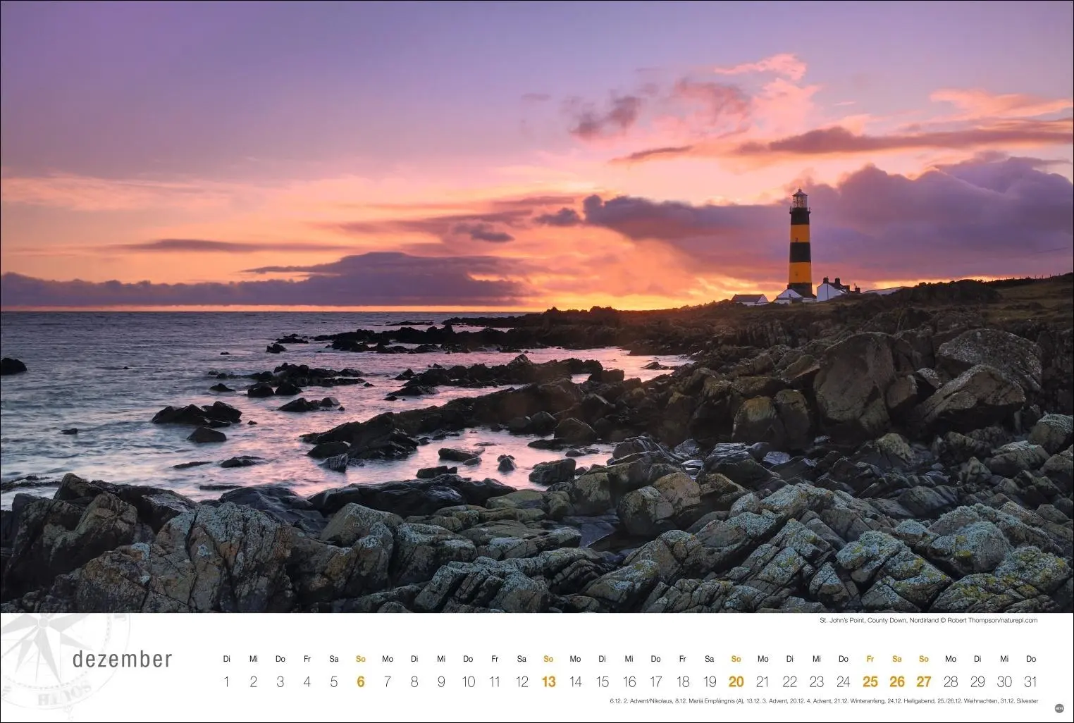 Bild: 9783756410385 | Irland Globetrotter Kalender 2026 - Von rauen Küsten und grünen Hügeln