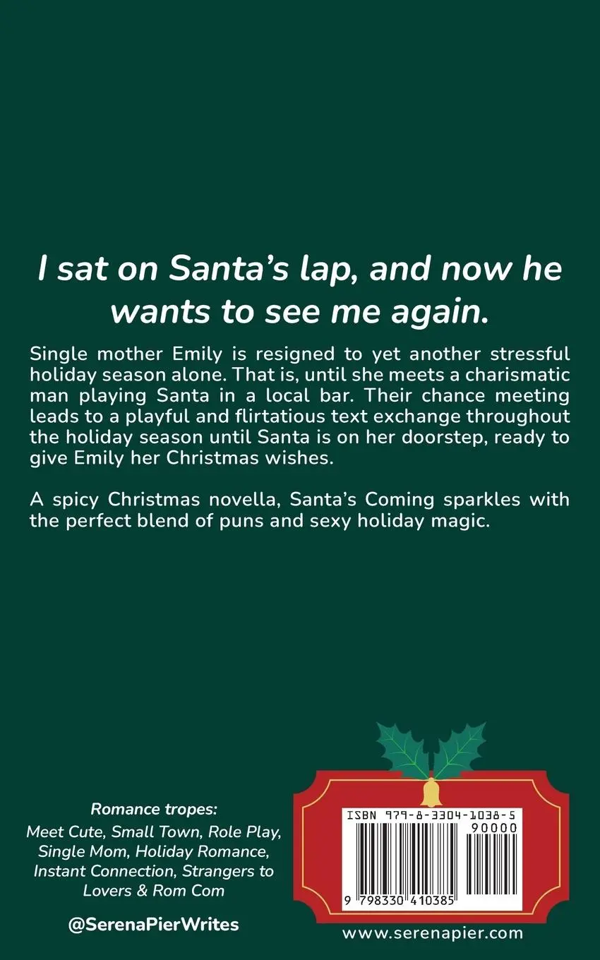 Rückseite: 9798330410385 | Santa's Coming | Serena Pier | Taschenbuch | Englisch | 2024