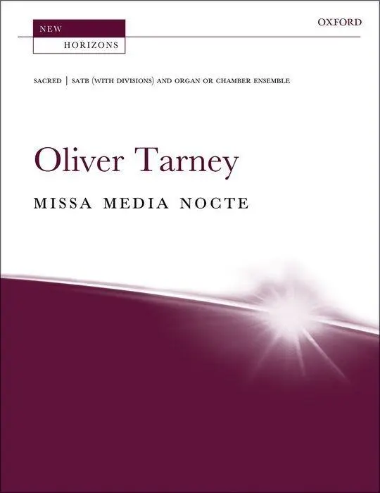 Cover: 9780193530485 | Missa media nocte | Oliver Tarney | New Horizons | Klavierauszug