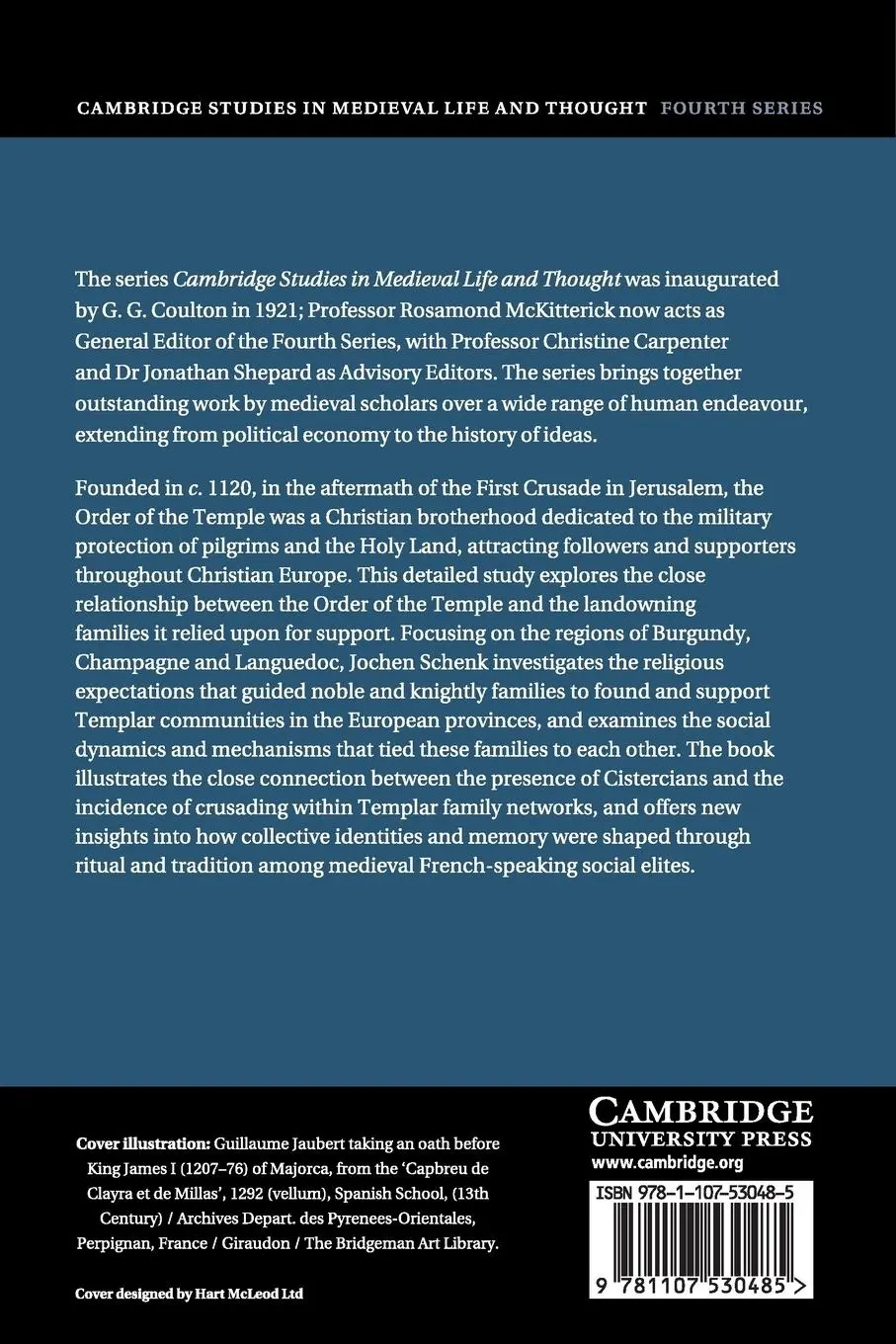 Rückseite: 9781107530485 | Templar Families | Jochen Schenk | Taschenbuch | Englisch | 2015