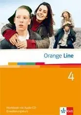 Cover: 9783125460485 | Orange Line 4. Erweiterungskurs Klasse 8. Workbook mit Audio-CD | Haß