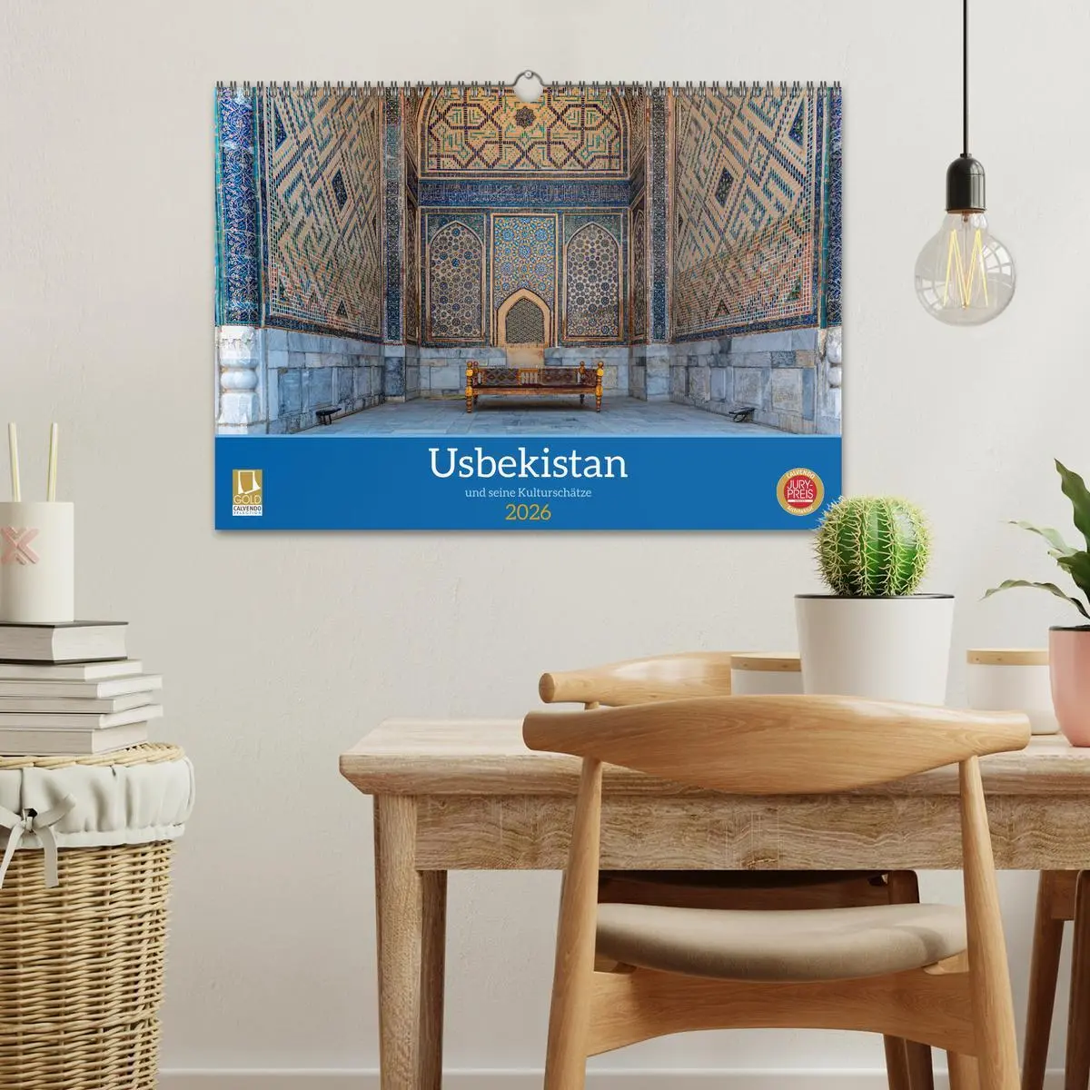 Bild: 9783457280485 | Usbekistan und seine Kulturschätze (Wandkalender 2026 DIN A3 quer),...