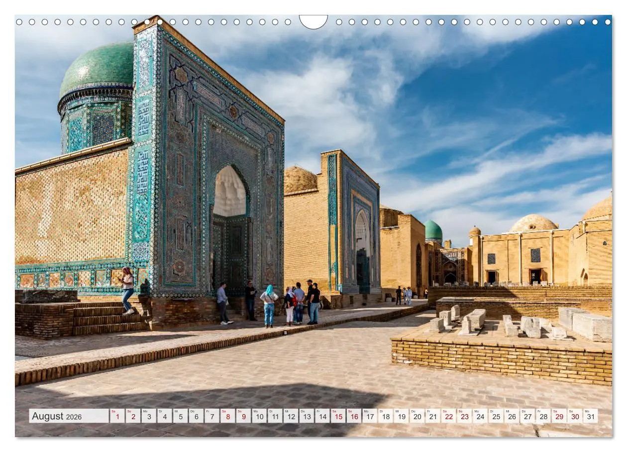Bild: 9783457280485 | Usbekistan und seine Kulturschätze (Wandkalender 2026 DIN A3 quer),...