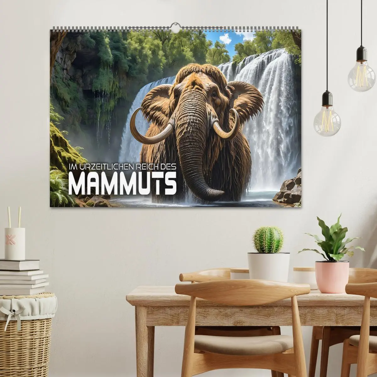 Bild: 9783457420485 | Im urzeitlichen Reich des Mammuts (Wandkalender 2026 DIN A2 quer),...