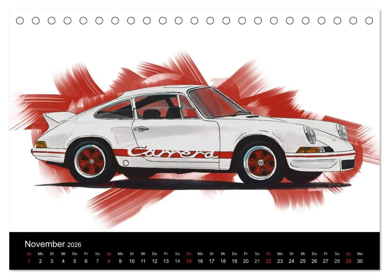 Bild: 9783457970485 | Porsche inspired Artwork by Reinhold Art´s (Tischkalender 2026 DIN...