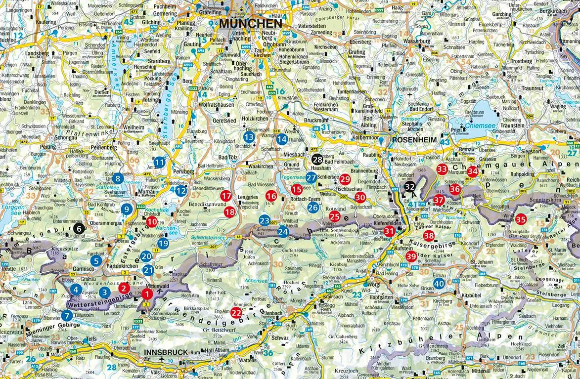 Bild: 9783763330485 | Leichte Wanderungen Münchner Berge | 40 Genusstouren mit GPS-Tracks