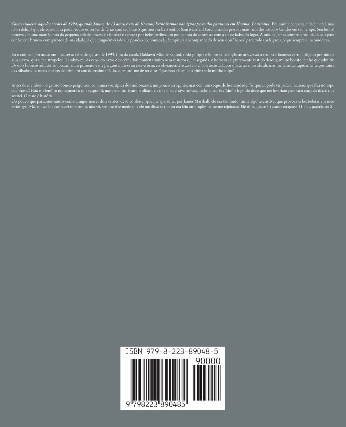 Rückseite: 9798223890485 | Nos Encontraremos Novamente | Romance Contemporâneo em Português