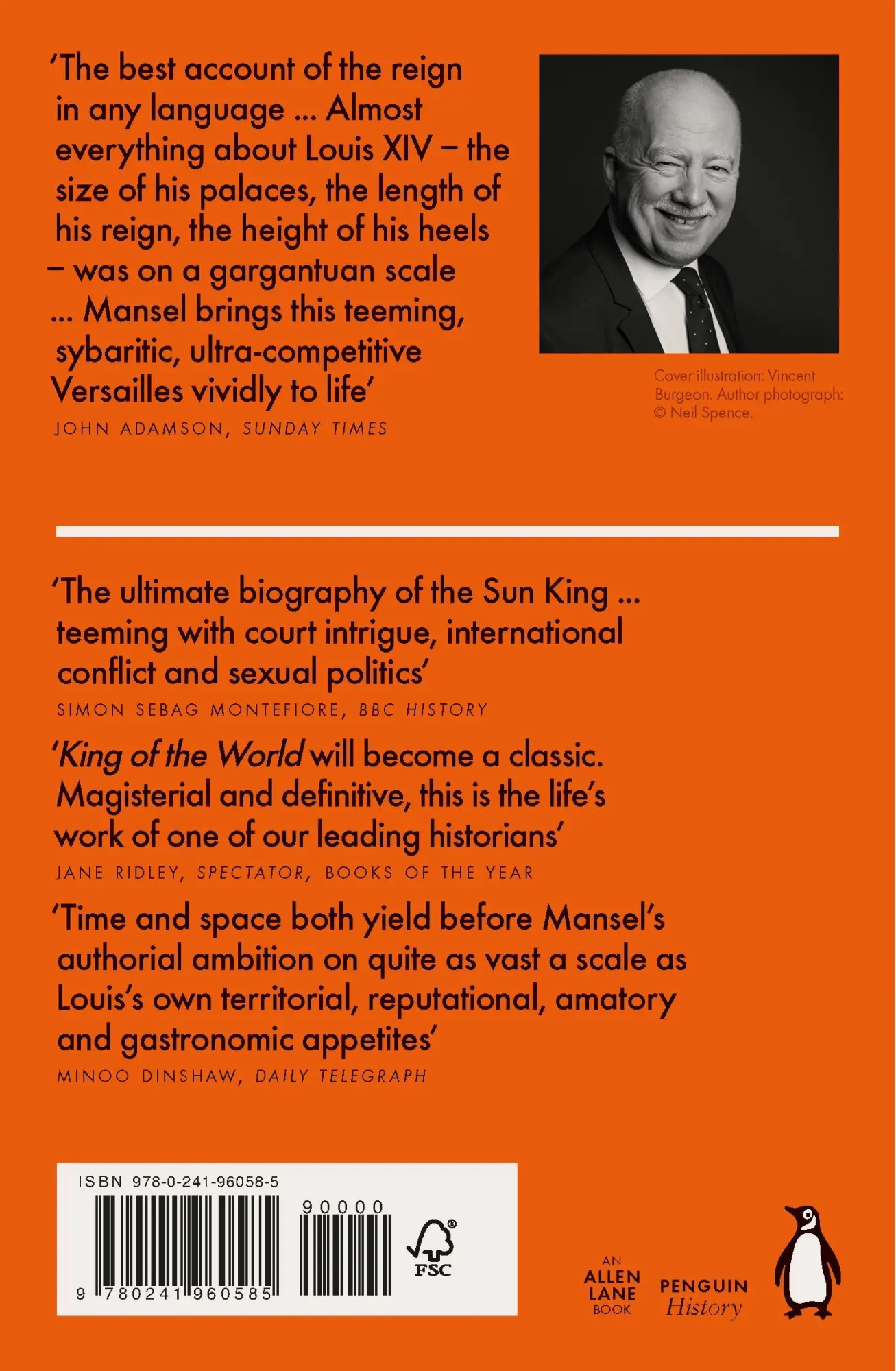 Rückseite: 9780241960585 | King of the World | The Life of Louis XIV | Philip Mansel | Buch